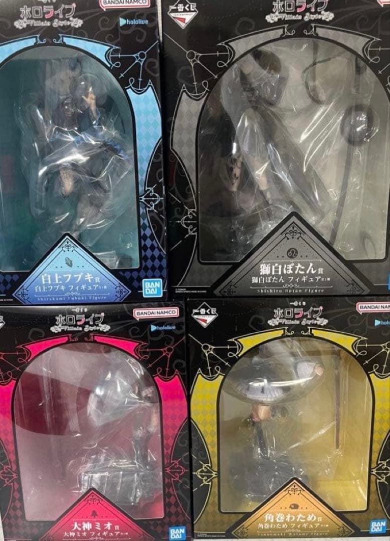 一番くじホロライブ Villain Style フィギュア4点コンプリートセット