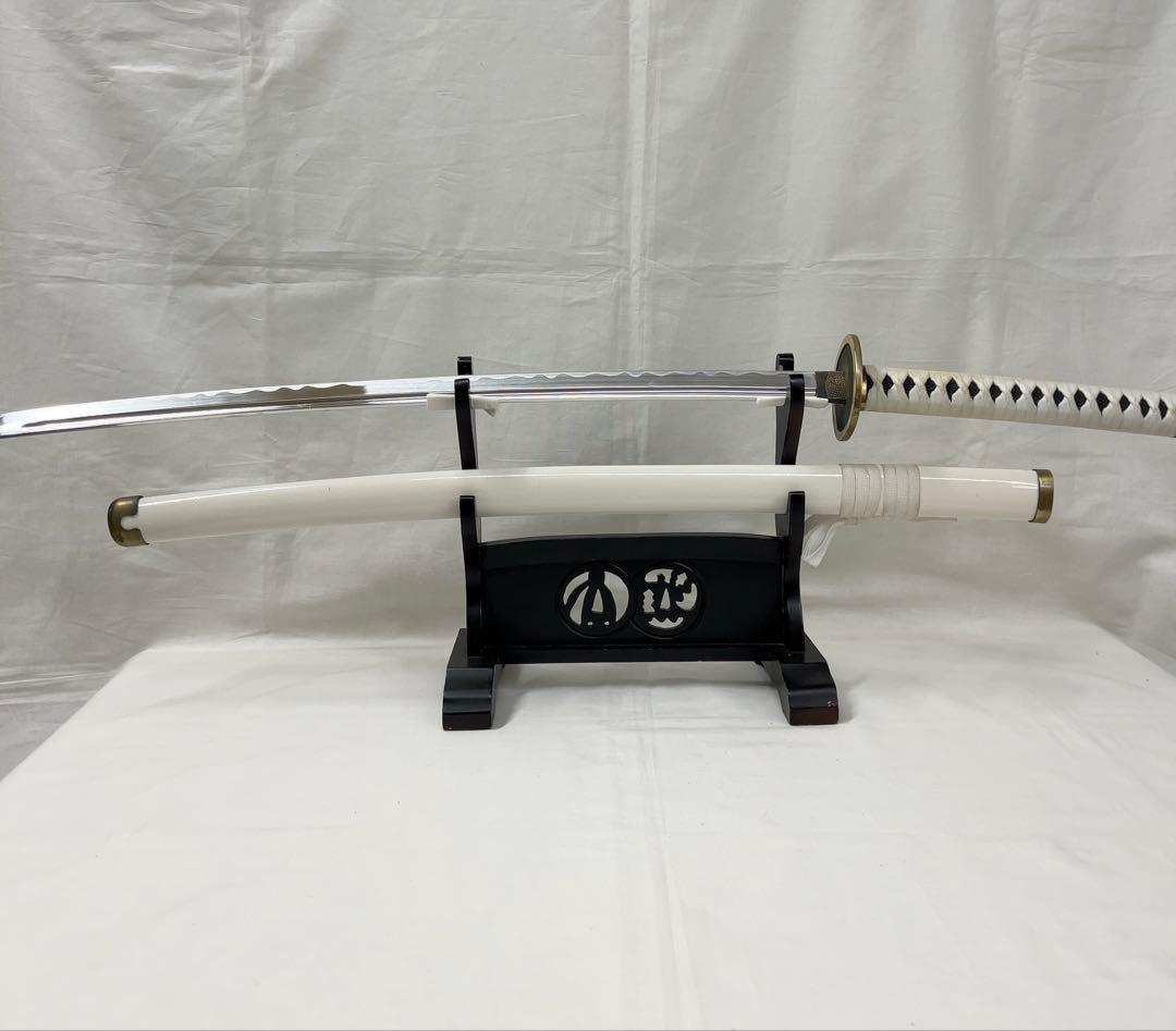 舞台刀 模造刀 2本セット 赤鞘 白鞘 紅白 樋入り