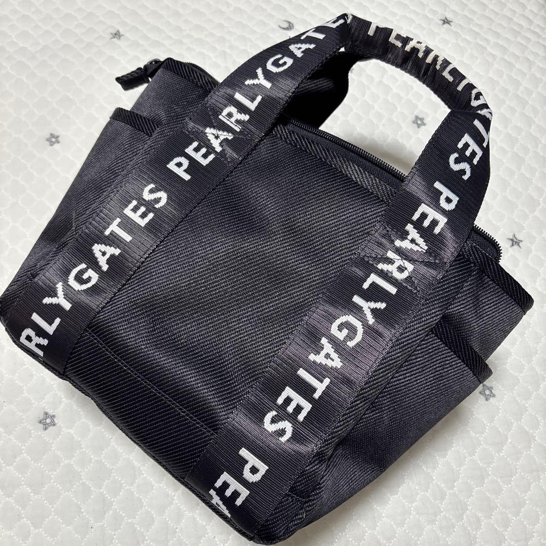 【美品】PEARLY GATES パーリーゲイツ カートバック ネイビー