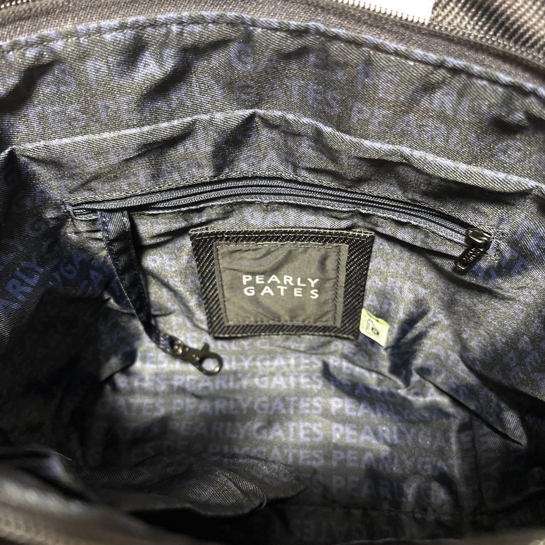 【美品】PEARLY GATES パーリーゲイツ カートバック ネイビー