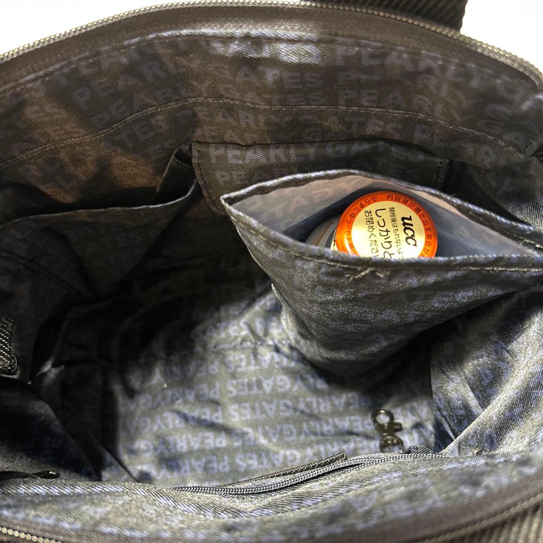 【美品】PEARLY GATES パーリーゲイツ カートバック ネイビー