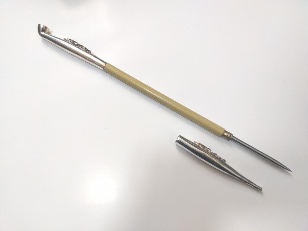 仕込み煙管 キセル 金属製 小道具 レプリカ 武器 助け人走る 必殺仕事人