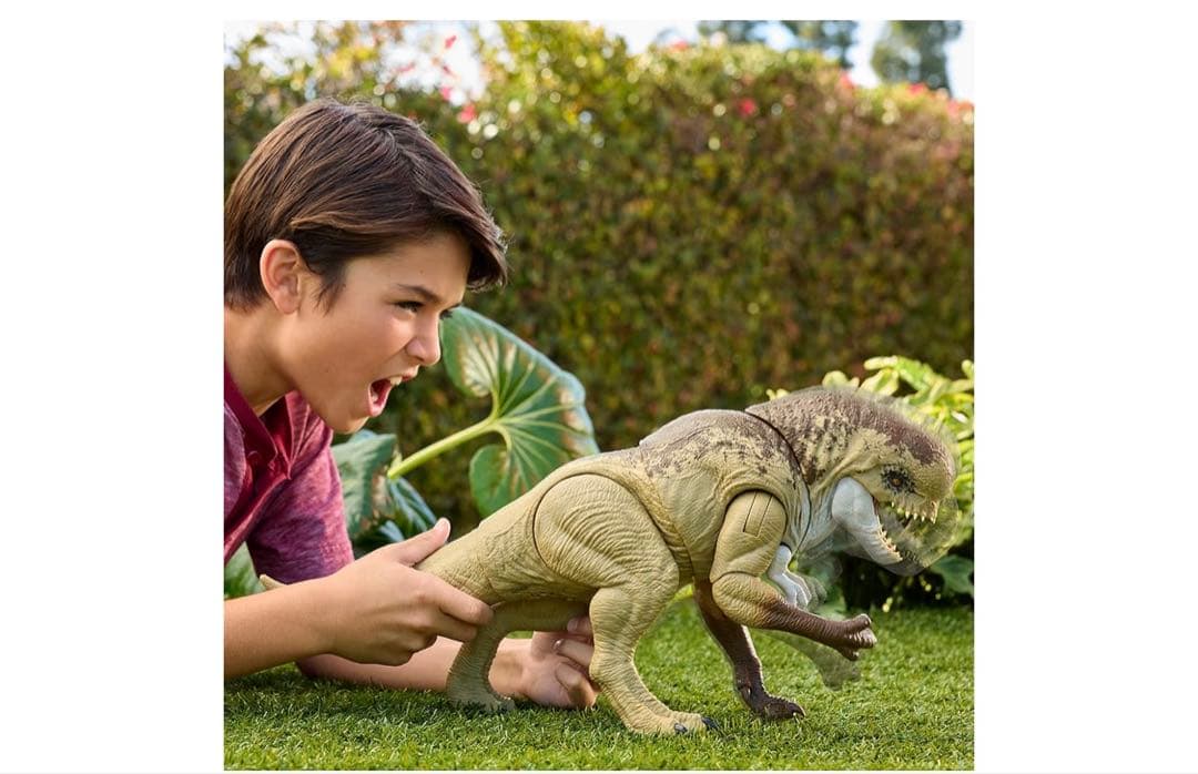 【新品】マテルジュラシックワールドバトルアクションほえるディストータス・レックス