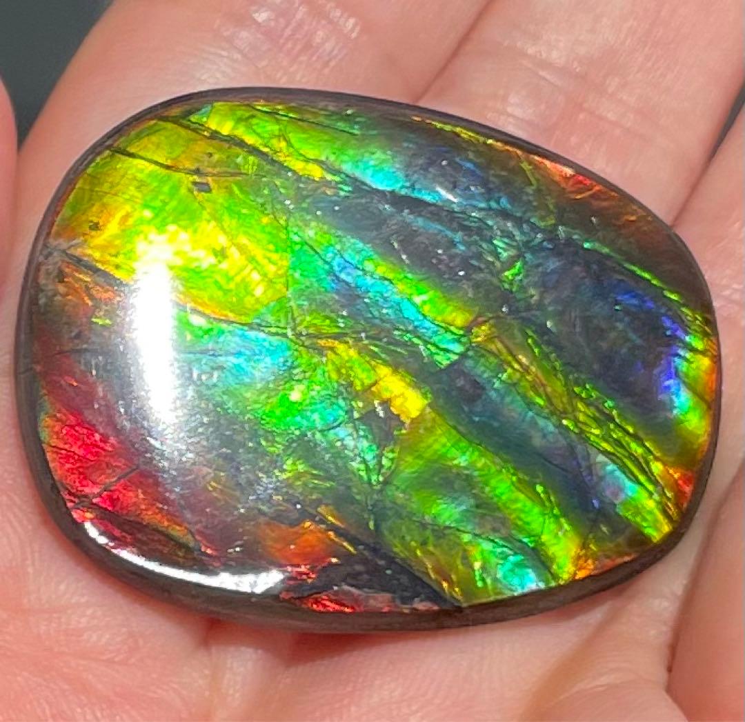 【期間限定セール】アンモライト レインボーカラー ルースストーン