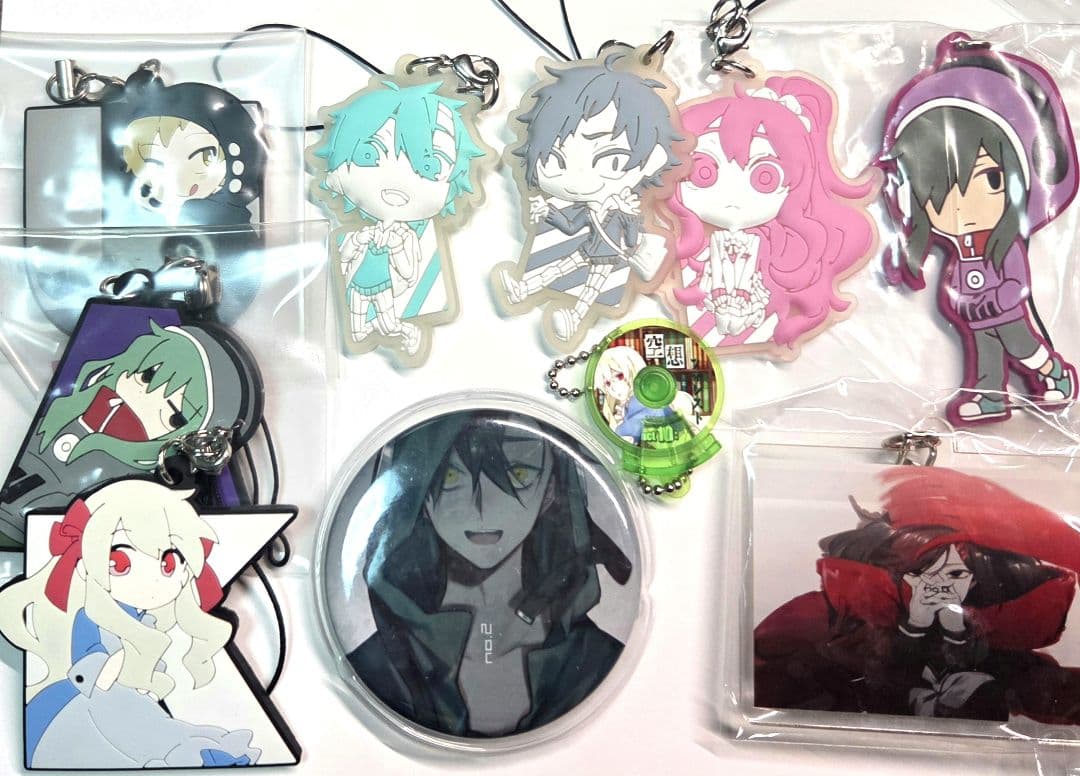 カゲロウプロジェクト 缶バッジ キーホルダー