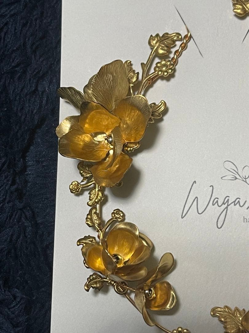 髪飾り　ハンドメイド　新品未使用　カチューシャ