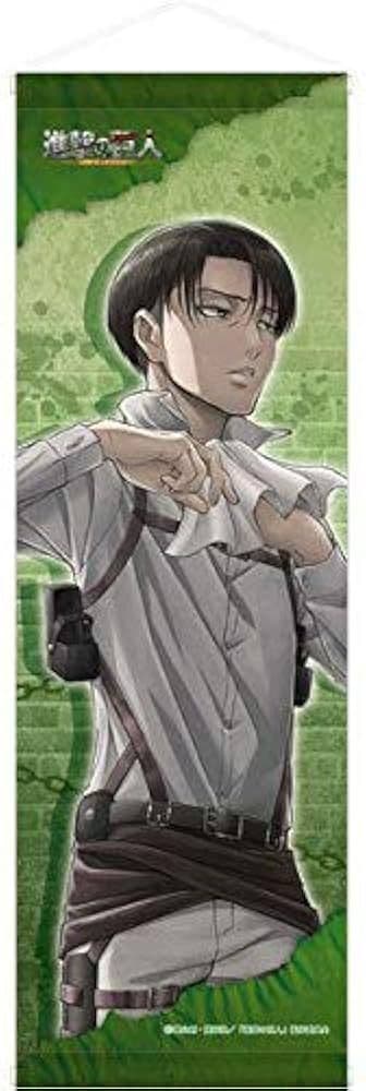 文教堂 アニメガ 限定 進撃の巨人 リヴァイ タペストリー