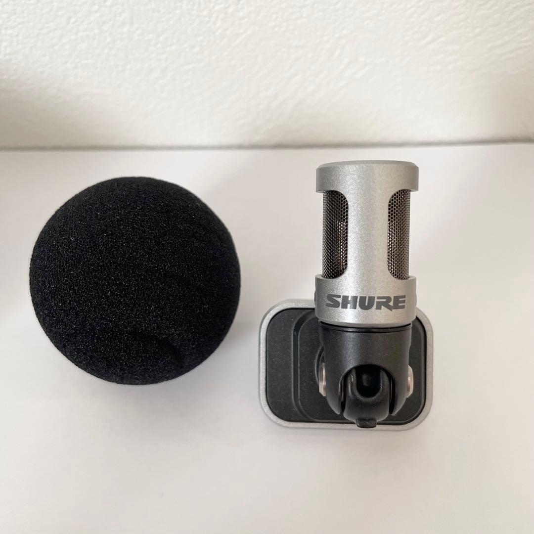 Shure MV88 iPhone iPad コンデンサーマイク