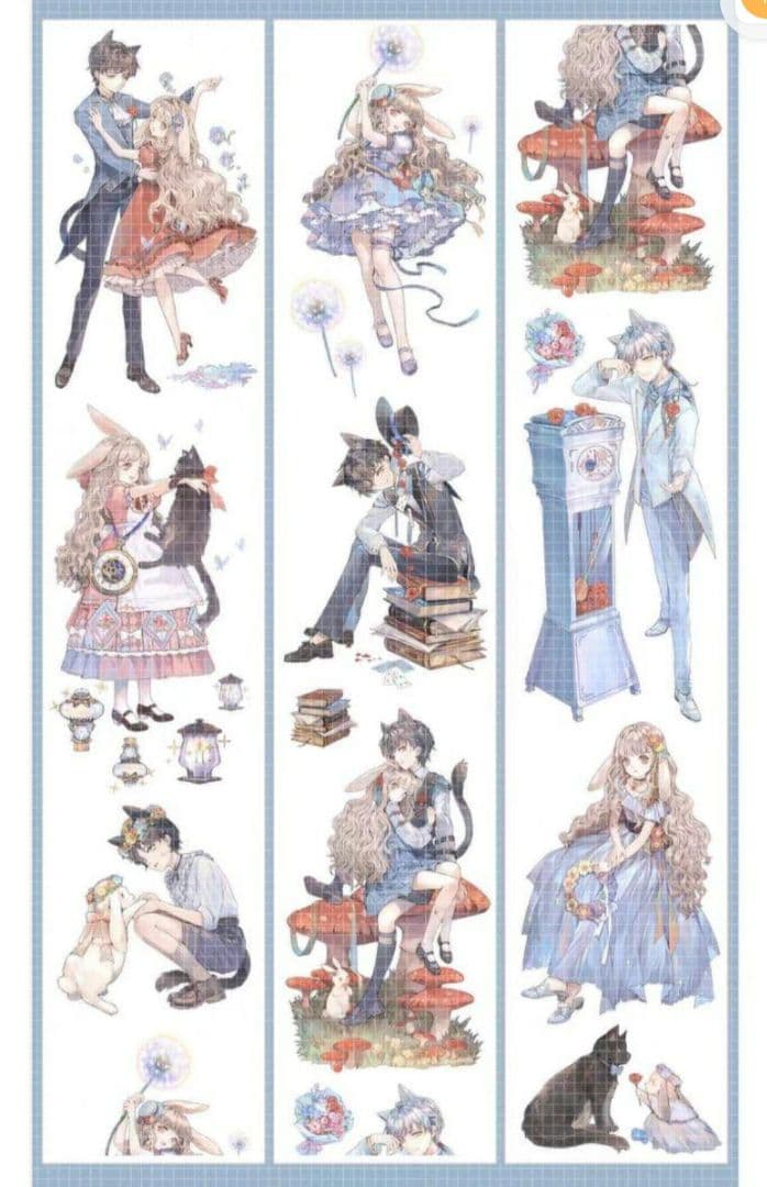 ユ*ナ様 ［新品・12点セット・おまけつき］海外マスキングテープ 特殊マステ 男