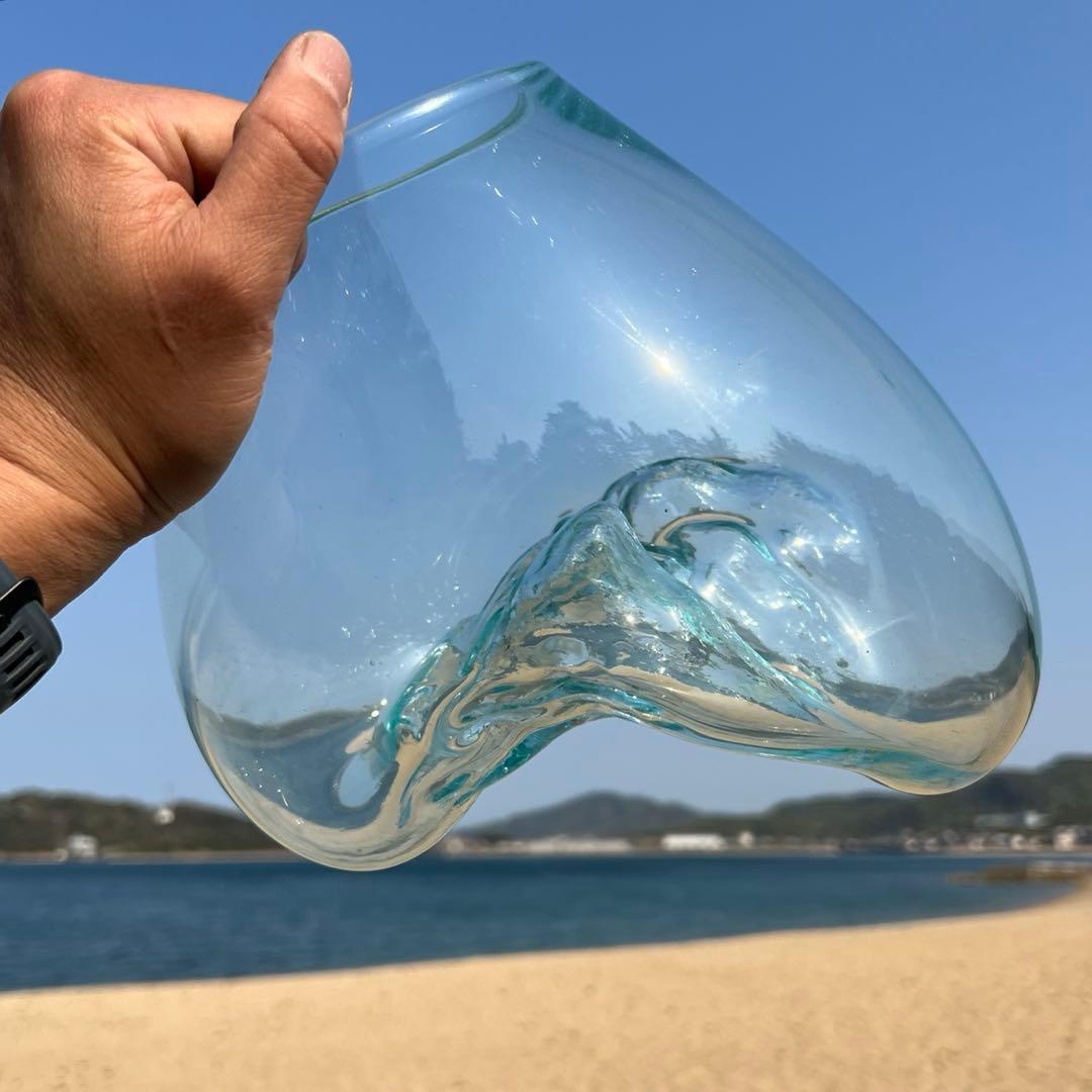 流木ガラス オブジェ特大D 花瓶 金魚鉢 ガーデニング テラリウム 観賞魚 容器