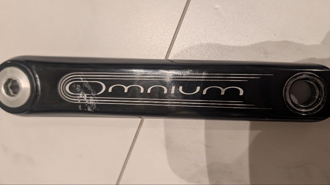 本物　スラム オムニウム クランク165mm BB