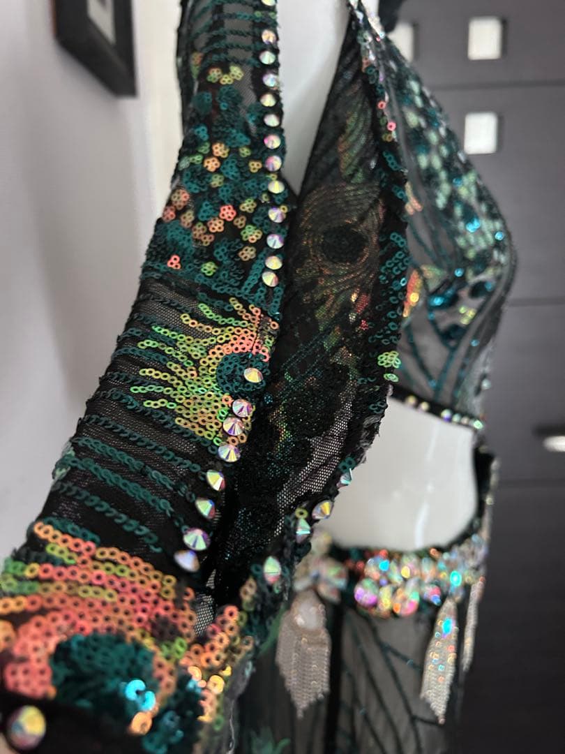 ベリーダンス衣装セットオリエンタルサービス付きです