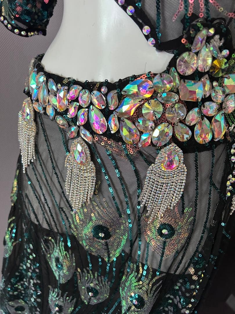 ベリーダンス衣装セットオリエンタルサービス付きです