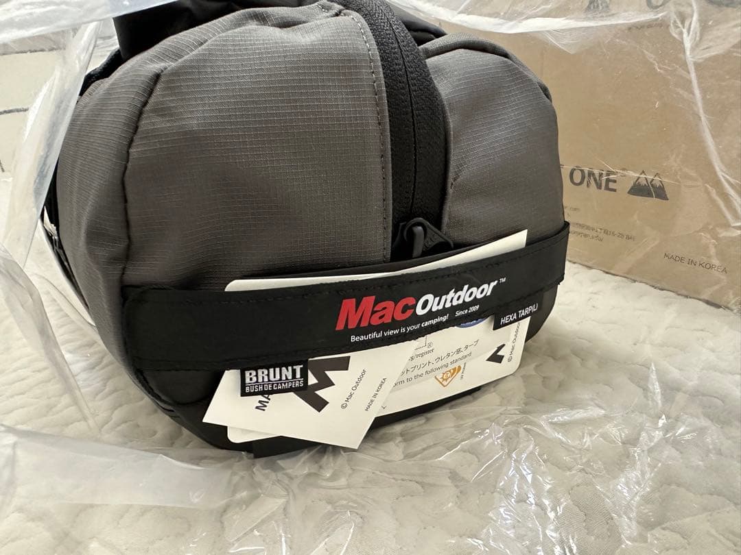 BRUNT GOOD and sin チャコール Mac outdoor