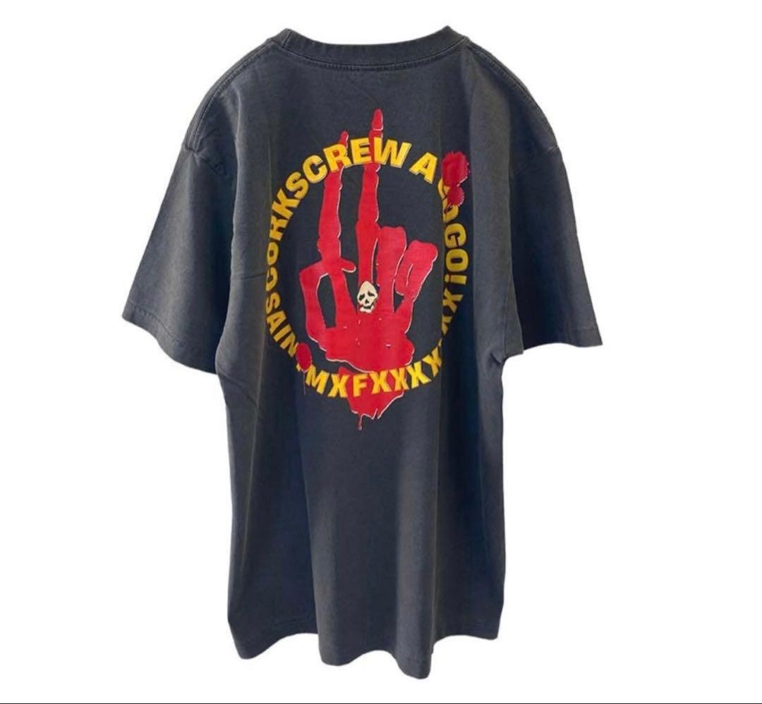 黒夢 SAINT Mxxxxxx Knife & Grape Tシャツ XL