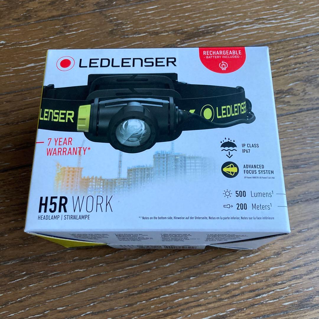 LEDLENSER H5R WORK ヘッドランプ レッドレンザー