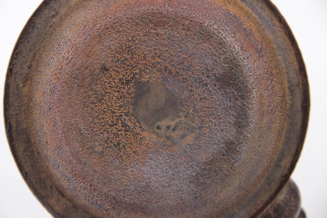 南部鉄器　金孤堂　松竹梅彫　馬摘蓋　鉄瓶　容量約1000ml　 Eo21-30