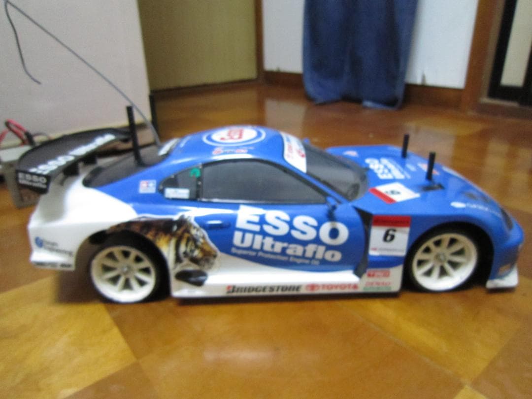 動作確認済み 1/10 エッソ ウルトラフロー JZA 80 スープラ TT01