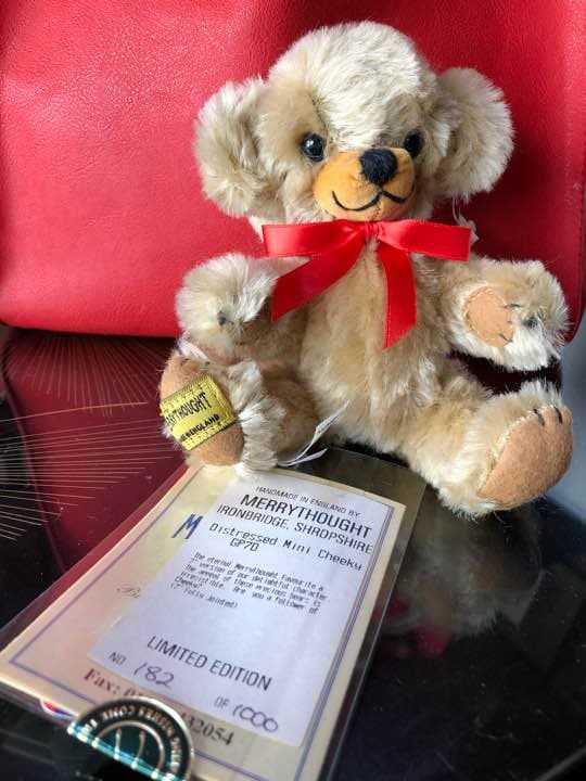 テディベア メリーソート社製 限定シリアルナンバー付
