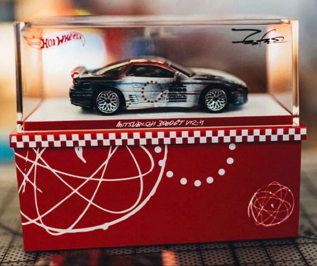 ミニカー HotWheels x LabsFutura Mitsubishi 3000GT