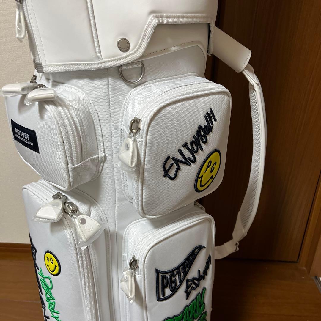 PEARLY GATES キャディバッグ ホワイト FRサイズ