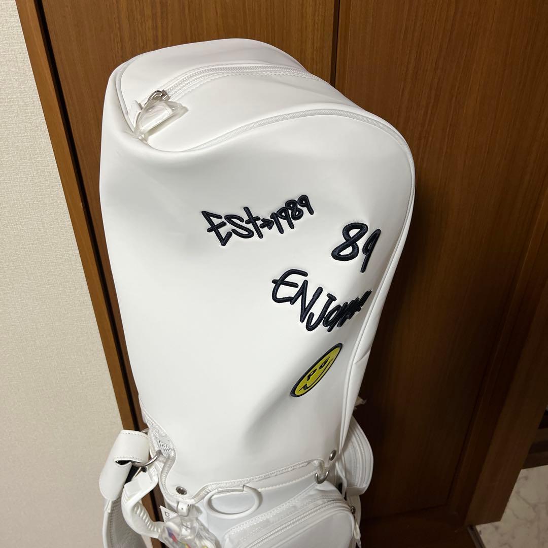 PEARLY GATES キャディバッグ ホワイト FRサイズ