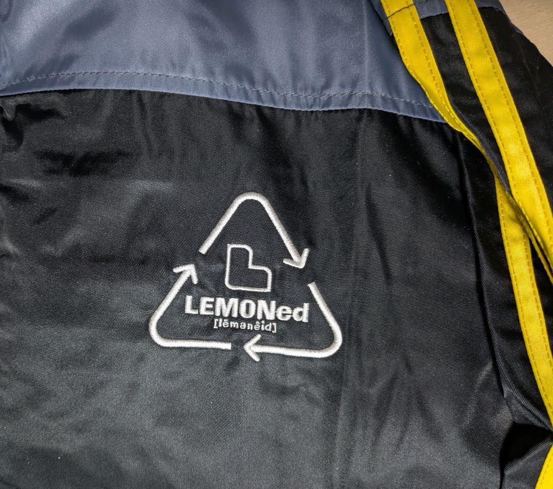 hide LEMONed フード付きパーカー 黒 グレー