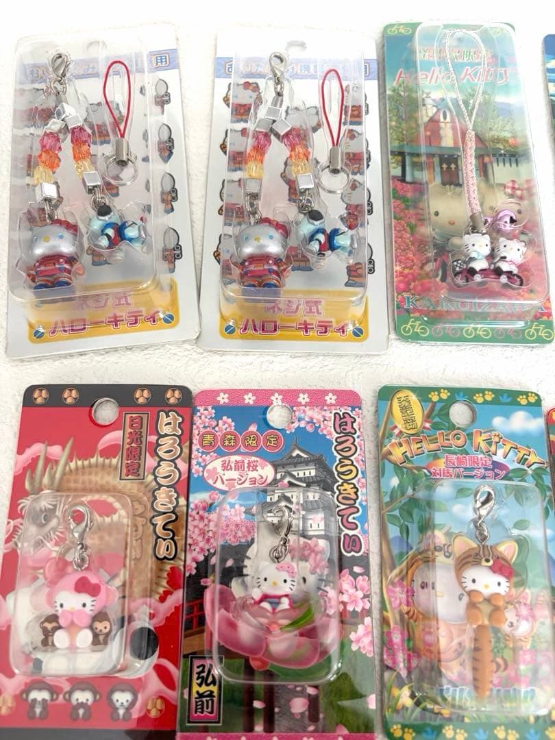 レア　ご当地キティ　ファスナーマスコット　ストラップ　色々　31個　まとめ売り