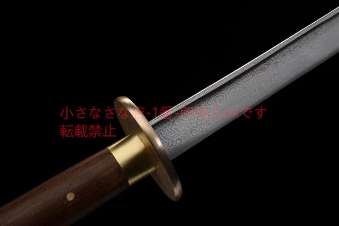 模様鋼丸背延長ミャオナイフ 古兵器 武具 刀装具 日本刀 模造刀 居合刀