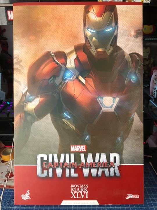 パワー・ポーズ シビル・ウォー/キャプテン・アメリカ アイアンマン・マーク46