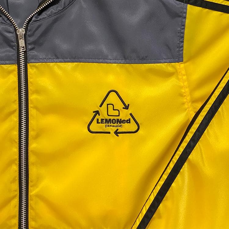 X JAPAN hide LEMONeD ラインパーカー イエロー サイズ 3