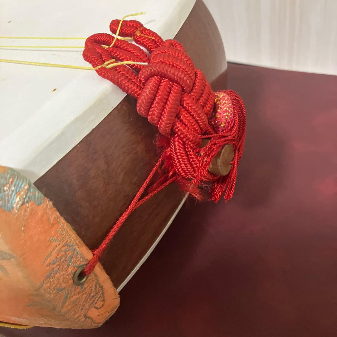 ジャンク 三味線 ケース 備品セット