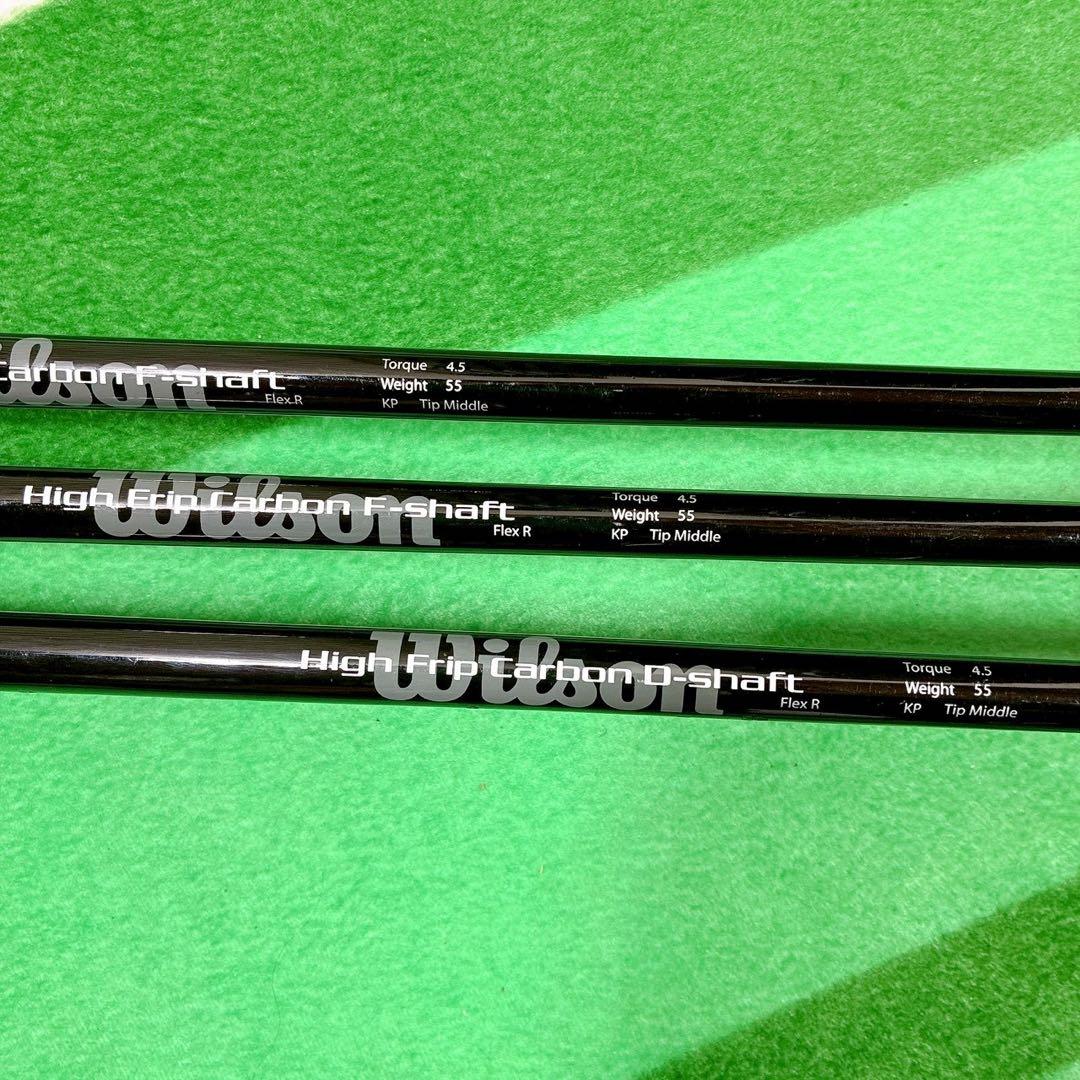 Wilson メンズゴルフクラブセット 9本 フレックスR【初心者向け】