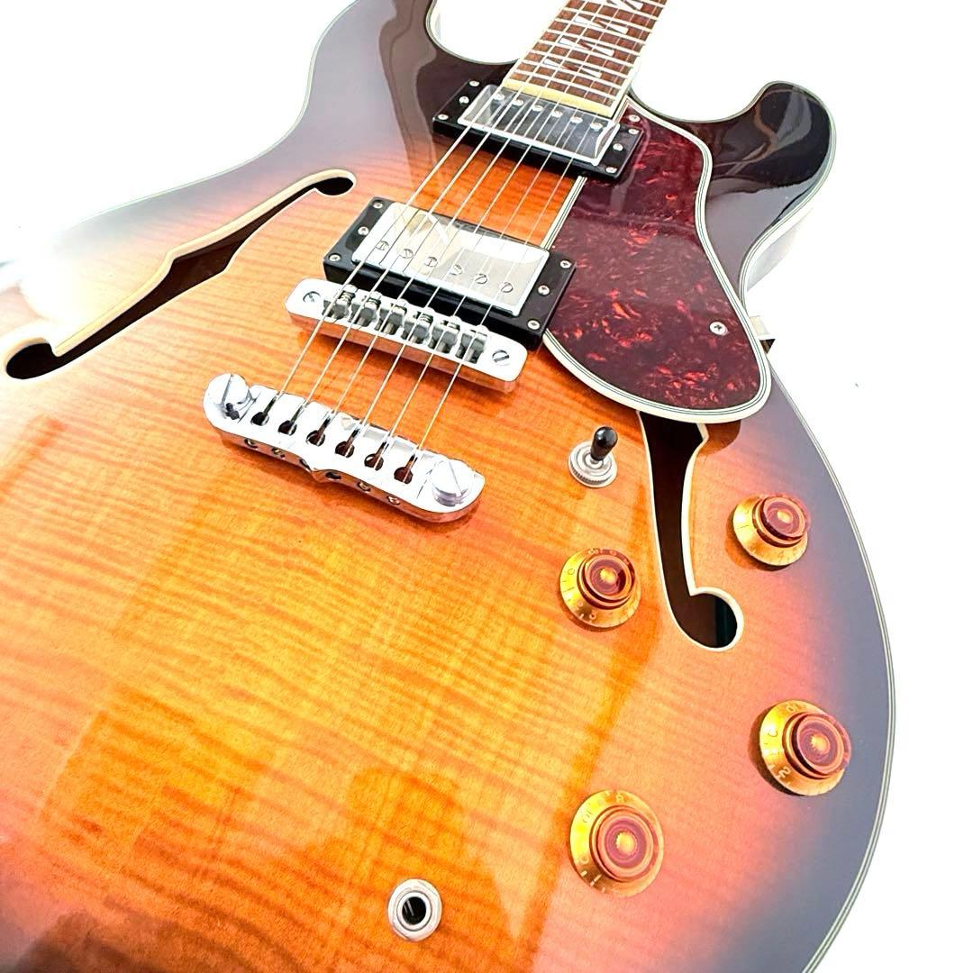 【極美品】Aria Pro Ⅱ TA-700 セミアコ