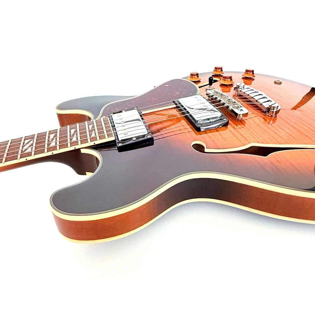 【極美品】Aria Pro Ⅱ TA-700 セミアコ