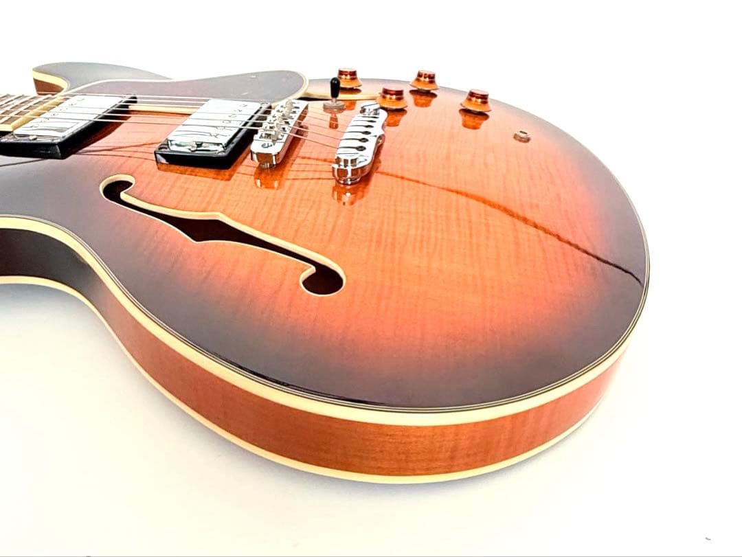 【極美品】Aria Pro Ⅱ TA-700 セミアコ