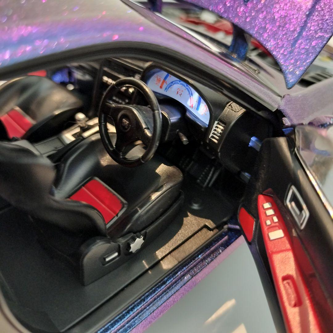 ど迫力 1/18 Nissan GT-R R34 ミニカー マジョーラ 新品