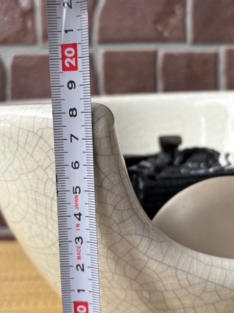 茶道具 野々田商店 白さつま 紅鉢型風炉型電熱器炭型ヒーター B型 敷板・香入付