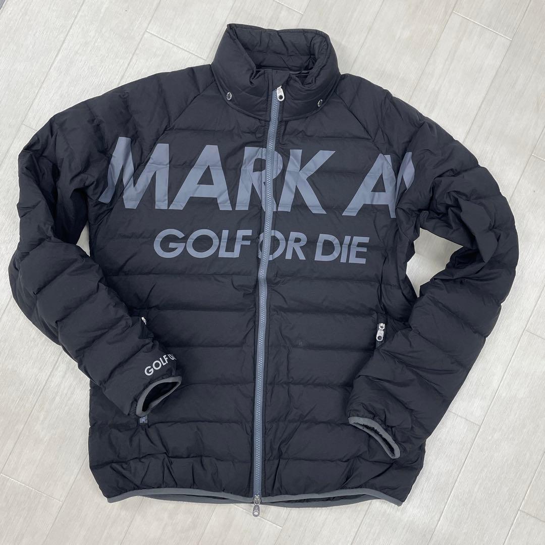 MARK &LONA フード付き　ダウンジャケット　ブラック　サイズ50