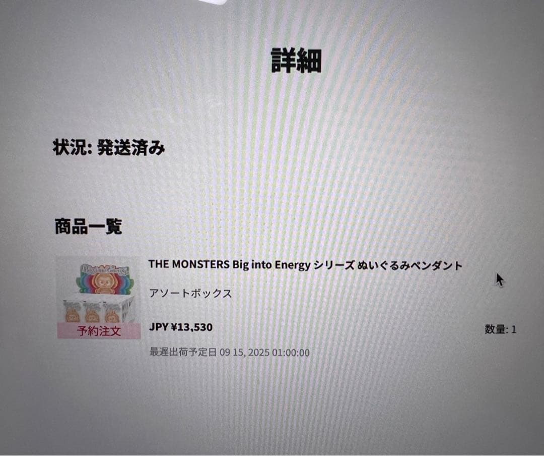 POP MART Labubu Big into Energy 1アソート