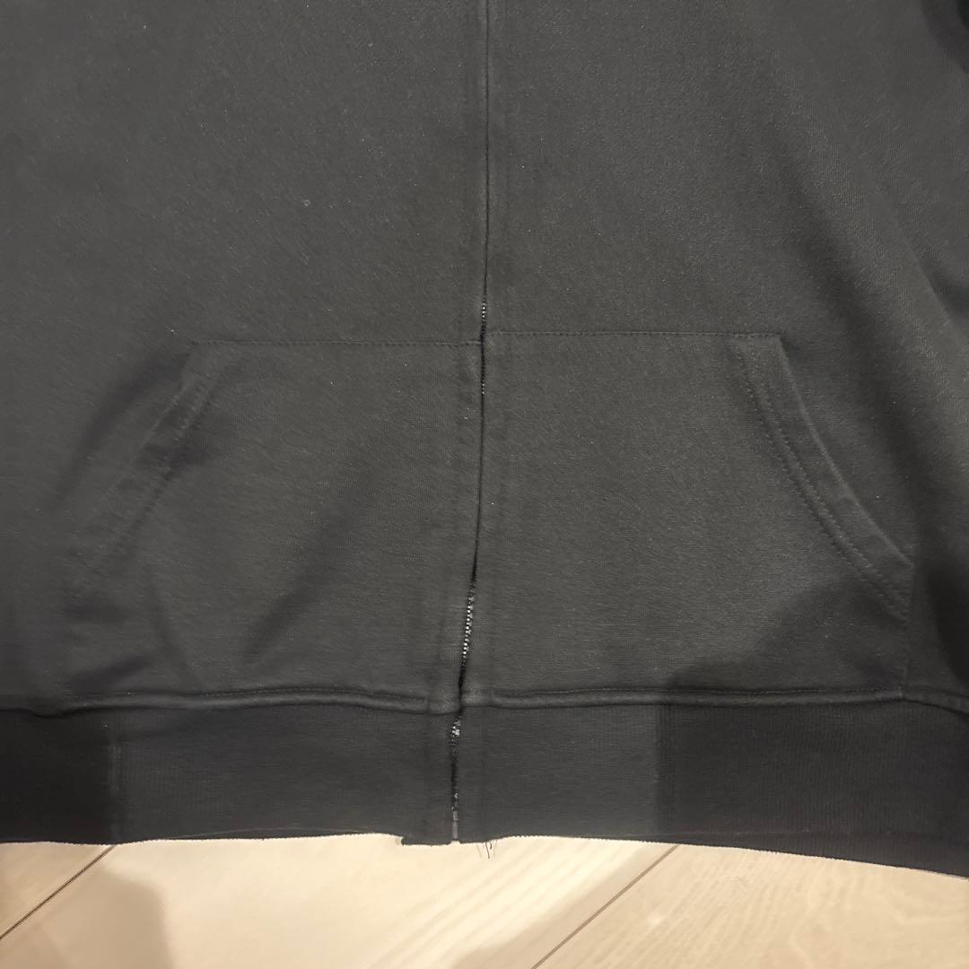 Stussy フーディ Lサイズ 黒ジップパーカー