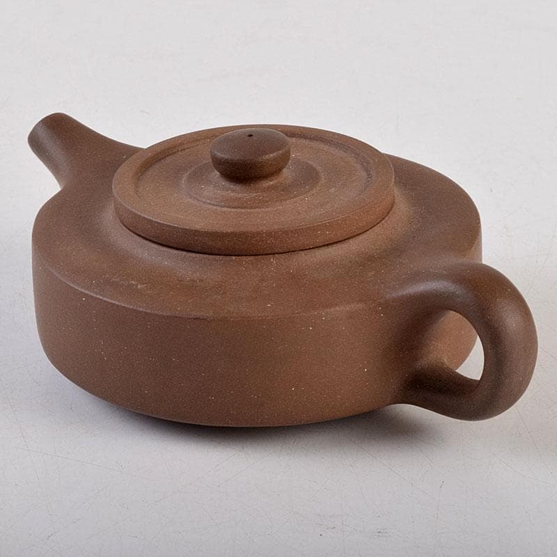 中国　紫砂　朱泥　急須　茶壷　在銘　C　9270