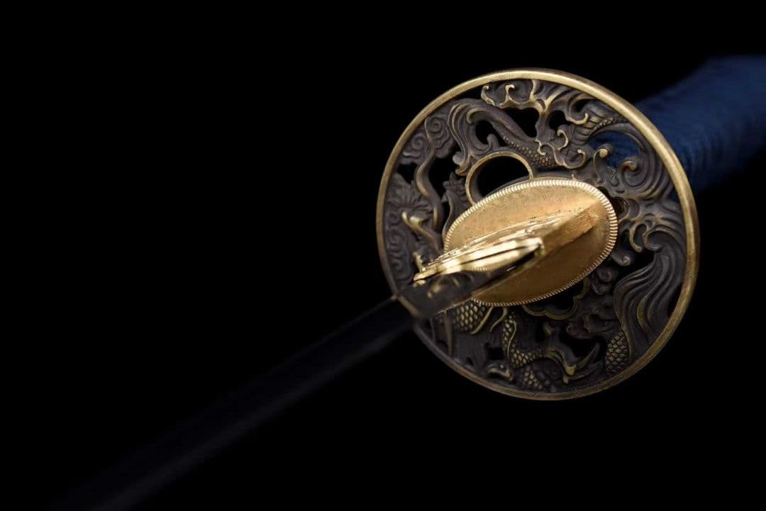 【青龍】古兵器 武具 刀装具 日本刀　模造刀 居合刀 武士道 鑑賞用 肋差 短刀