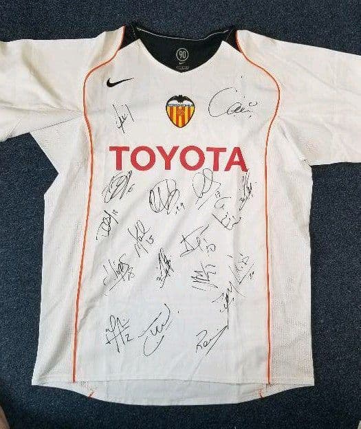 アイマール　カニサレス　ミスタ　他　直筆サイン　サイン　バレンシア　寄せ書きサイ