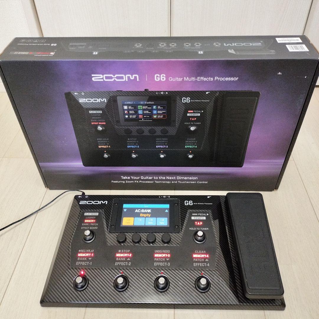 ロッツオ　ZOOM G6 マルチエフェクター
