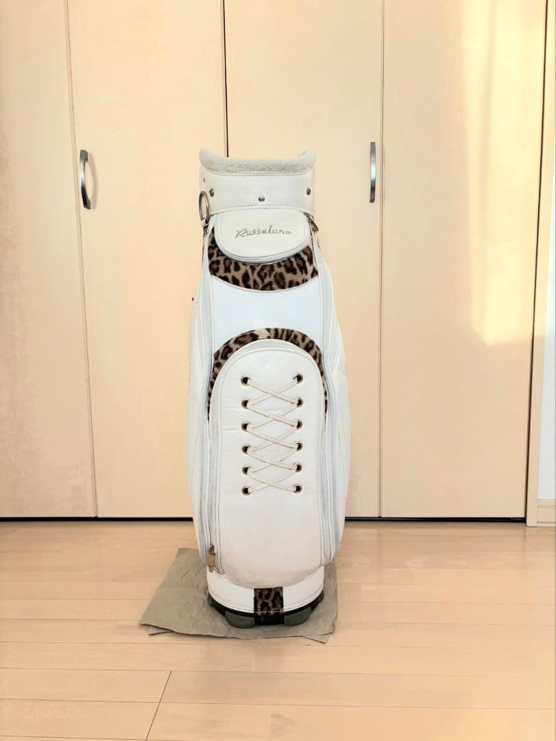 希少 人気　ラッセルノ 限定 シャーク ヒョウ柄 ゴルフ キャディバッグ