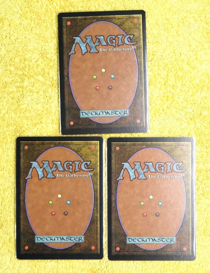 不毛の大地/英語版×1枚/日本語版×2枚計3枚セット マジック：ザ・ギャザリング