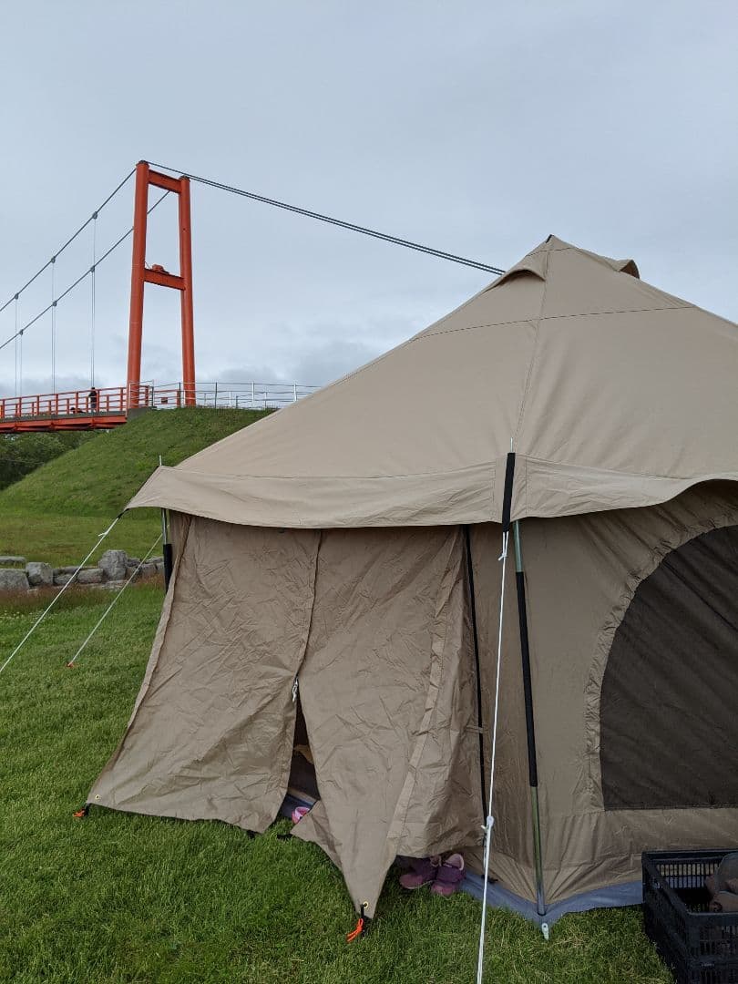 DOD　タケノコテント　グランドシート付き