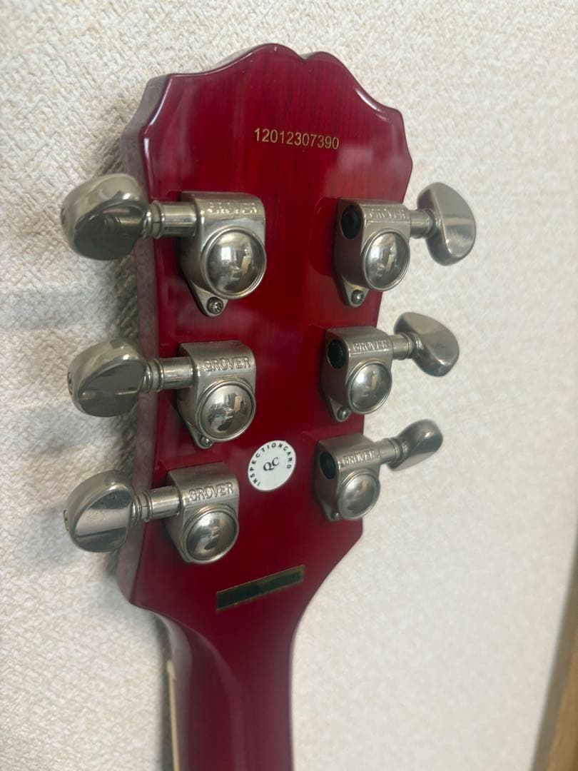 【美品】Epiphone エレキギター ケース付き／ほぼ未使用✨