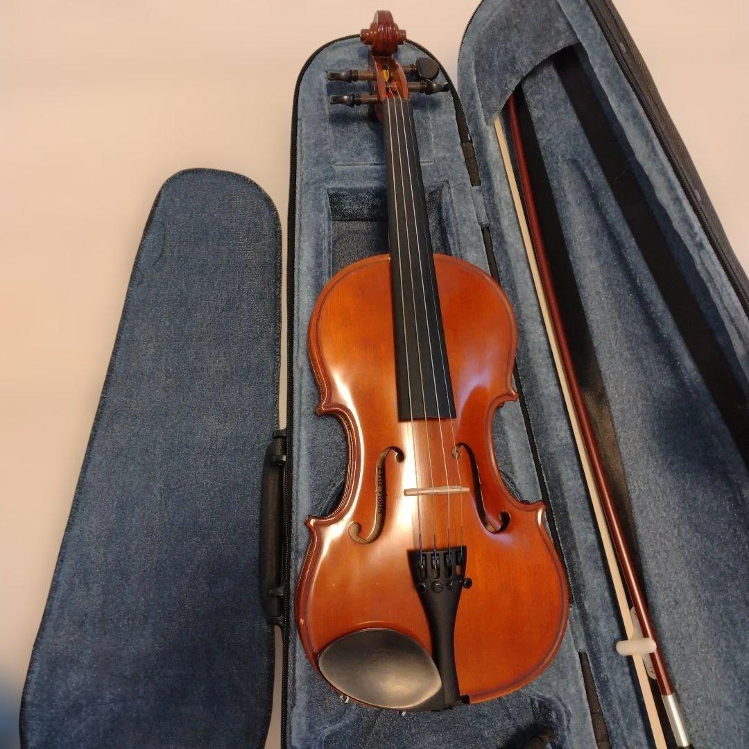 恵那Ena分数バイオリン1/2本体　弓 ソフトケース　肩当て　2021年日本製